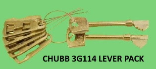 CHUBB 3g114  3G115 3K74 Lever Pack New 
